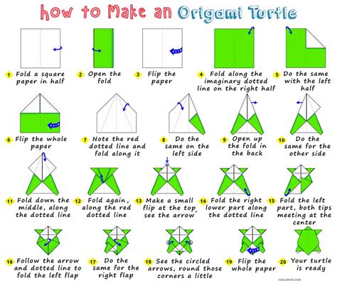 easy turtle origami